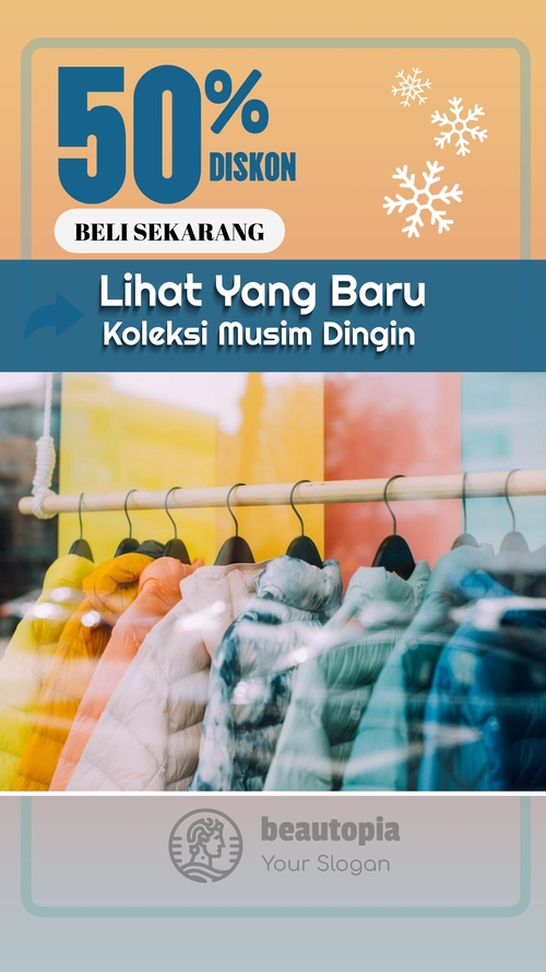 Template cerita Instagram Giveaway
