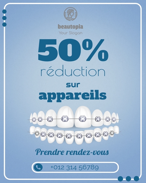 Modèle de publication Instagram Médical
