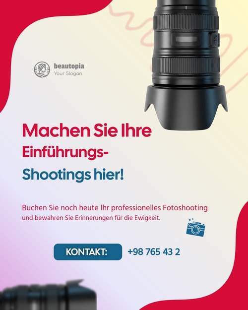 Instagram-Beitragsvorlage Fotografie