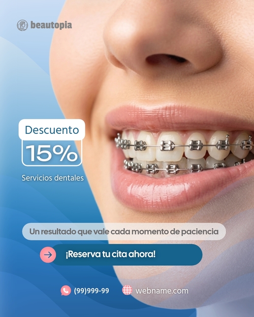 Plantilla de publicación de Instagram Médico