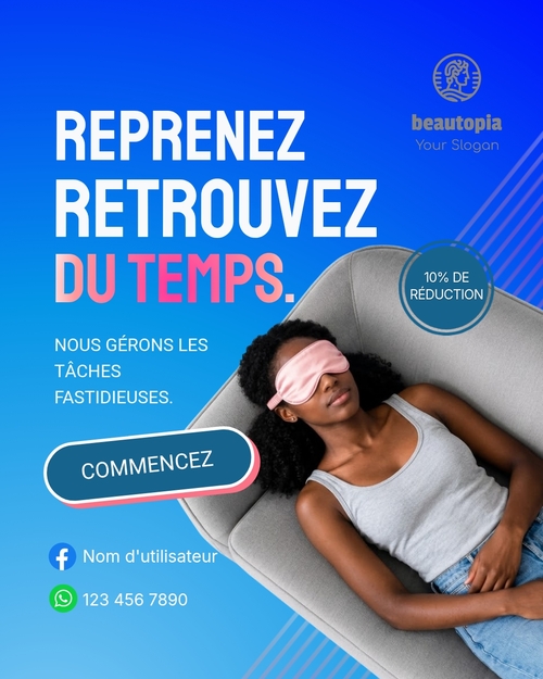 Modèle de publication Instagram Photographie