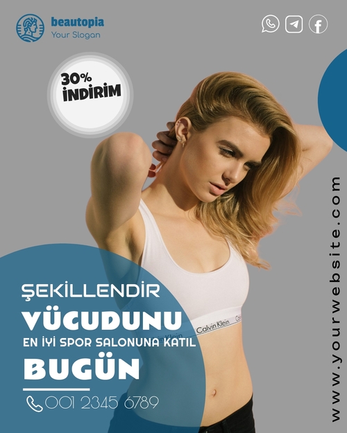 Koçluk Instagram gönderi şablonu