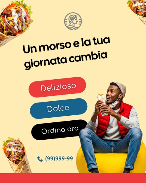 Modello di post Instagram Caffè