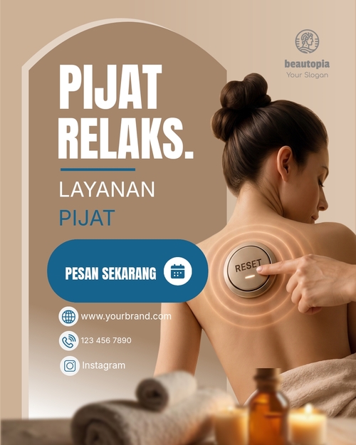 Template postingan Instagram Pelatih Pribadi