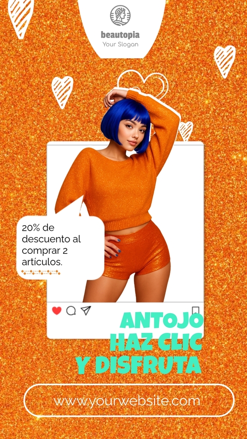 Plantilla de historia de Instagram Sorteo
