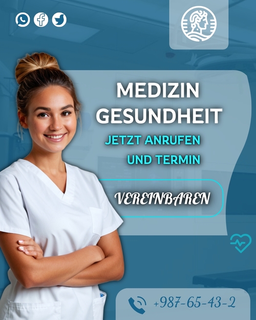Instagram-Beitragsvorlage Medizinisch
