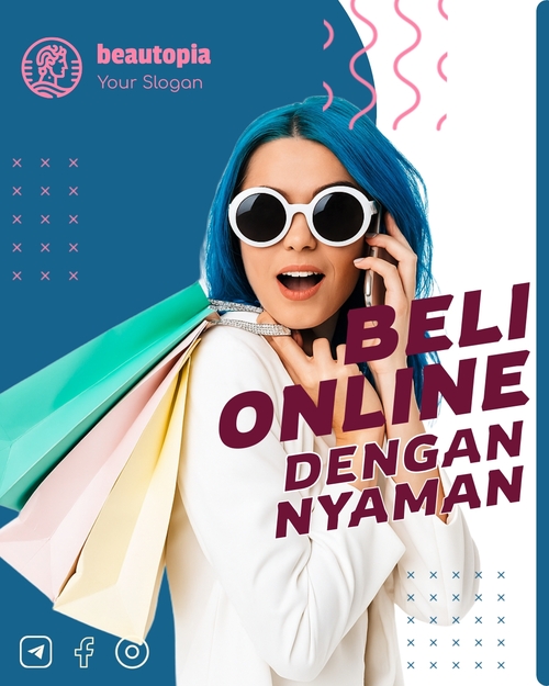 Template postingan Instagram Peluncuran Produk