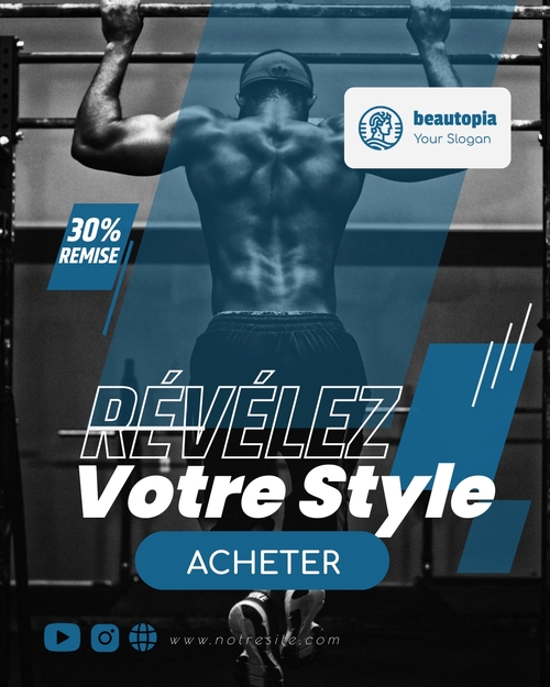 Modèle de publication Instagram Coach personnel