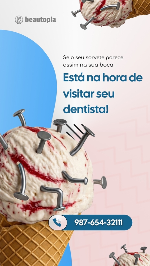 Modelo de story do Instagram Optometria