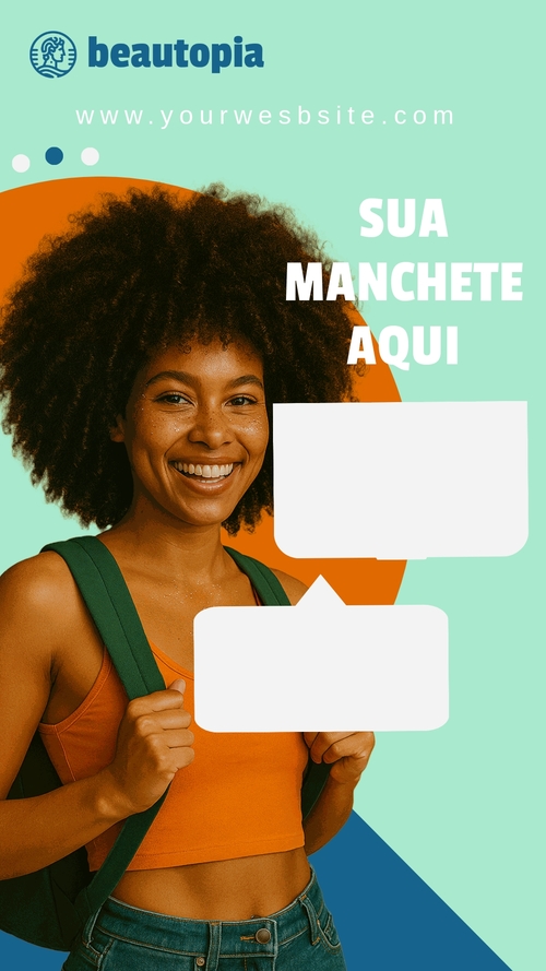 Modelo de story do Instagram Influenciador