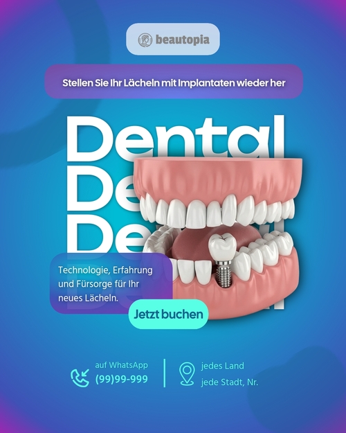 Instagram-Beitragsvorlage Werbung