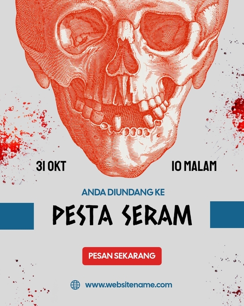 Template postingan Instagram Pernikahan