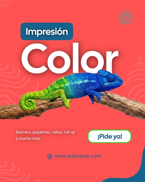 Plantilla de publicación de Instagram Publicidad