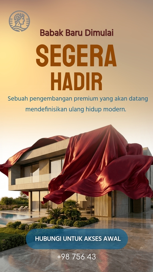 Template cerita Instagram Daftar Properti