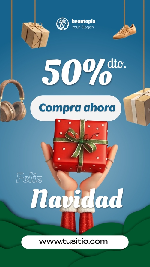 Plantilla de historia de Instagram Sorteo