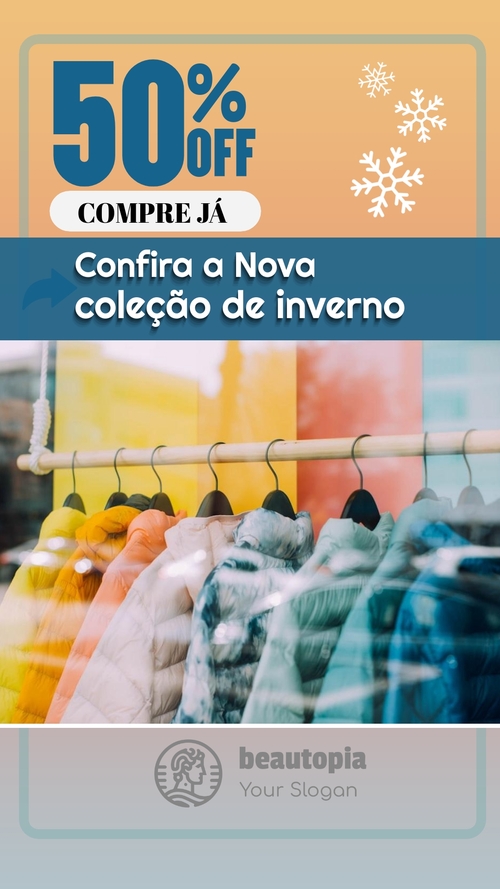 Modelo de story do Instagram Sorteio