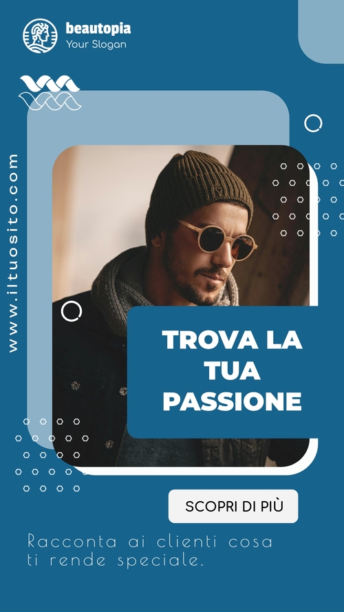 Modello storia Instagram Massaggio