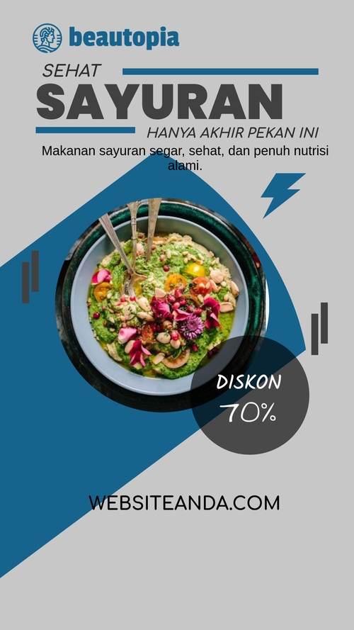 Template cerita Instagram Katering