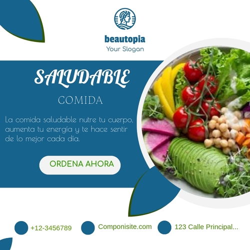 Plantilla de publicación de Instagram Cafetería