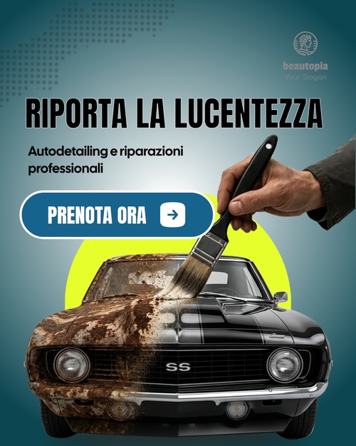 Modello di post Instagram Concessionaria auto