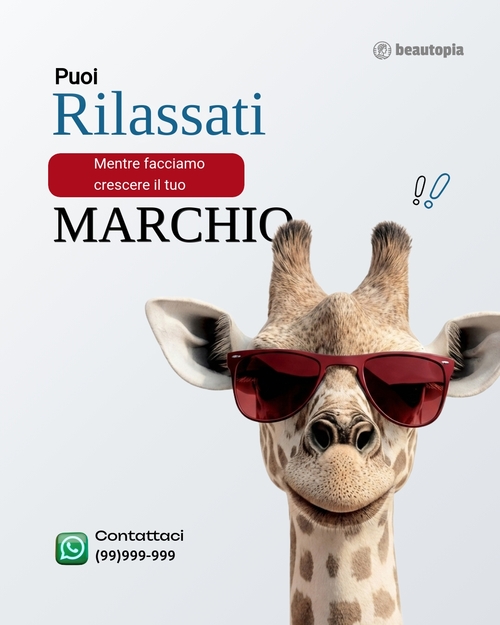 Modello di post Instagram Pubblicità