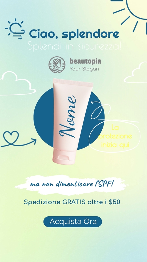 Modello storia Instagram Medico