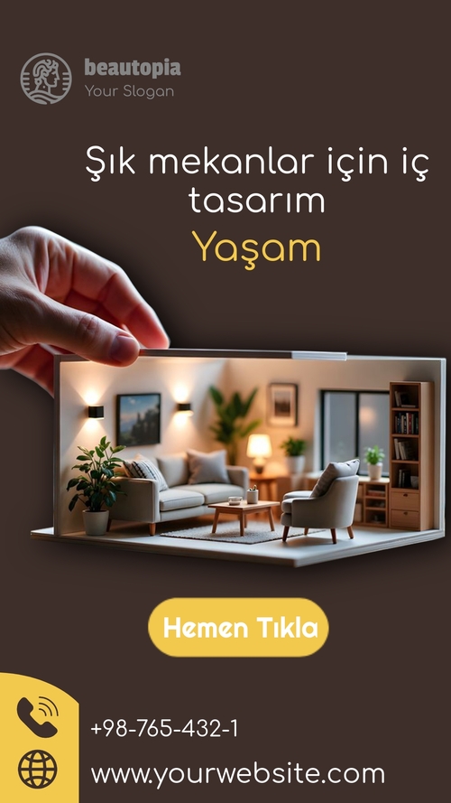 Evcil Hayvan Pansiyonu Instagram hikaye şablonu
