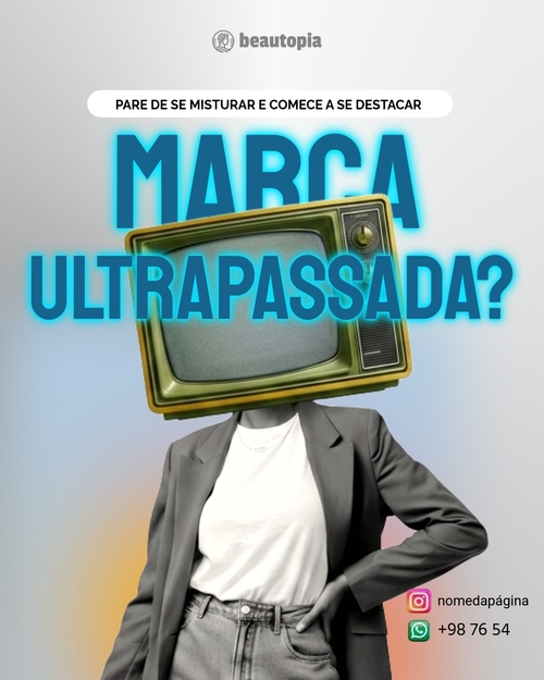 Modelo de post para Instagram Publicidade