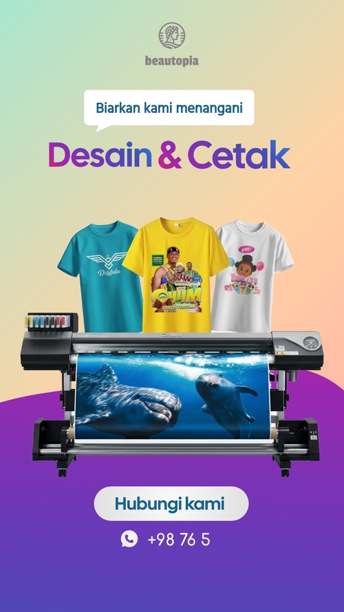 Template cerita Instagram Manajer Media Sosial