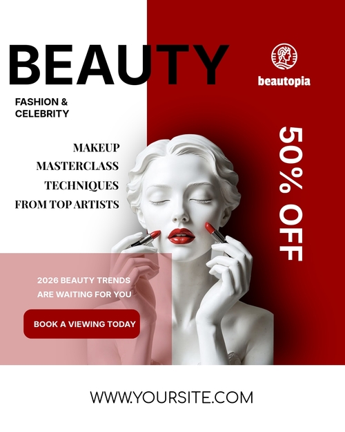 Hair Salon Instagram post template