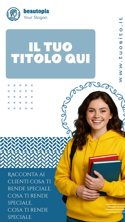 Modello storia Instagram Resort