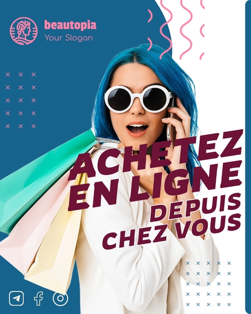 Modèle de publication Instagram Lancement de produit