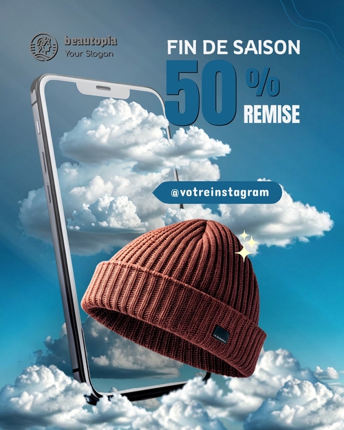 Modèle de publication Instagram Lancement de produit
