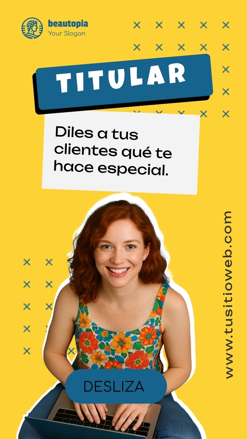 Plantilla de historia de Instagram Influencer