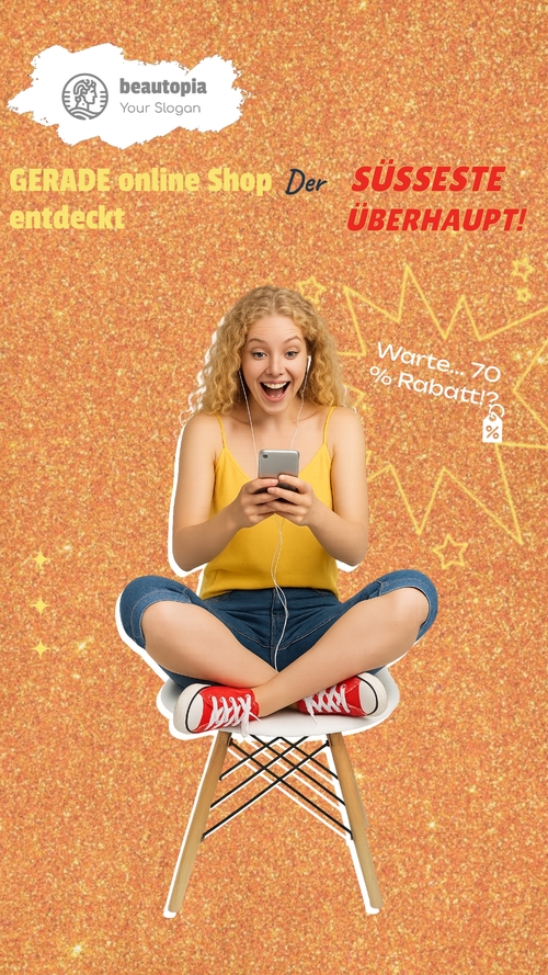 Influencer Instagram-Story-Vorlage