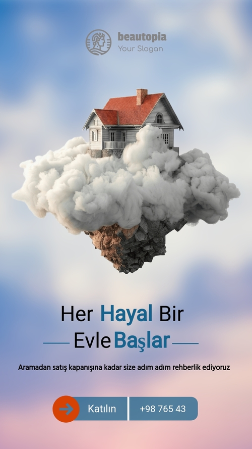 Yeni Satıldı Instagram hikaye şablonu