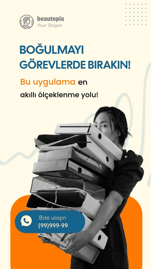 Gönüllü Instagram hikaye şablonu