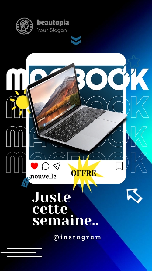 Modèle de story Instagram Artiste