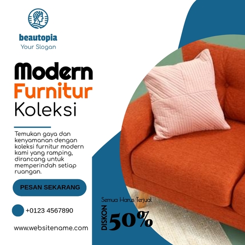 Template postingan Instagram Agen properti
