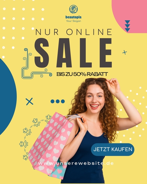 Instagram-Beitragsvorlage Angebote & Aktionen