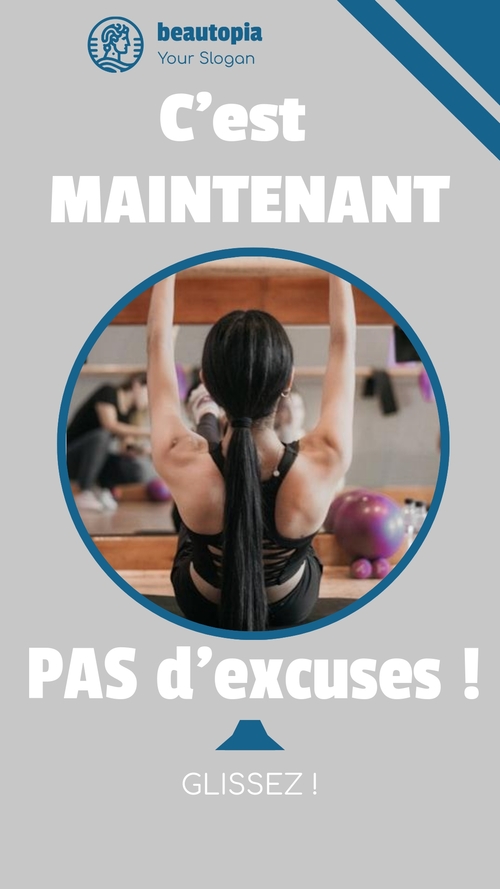 Modèle de story Instagram CrossFit