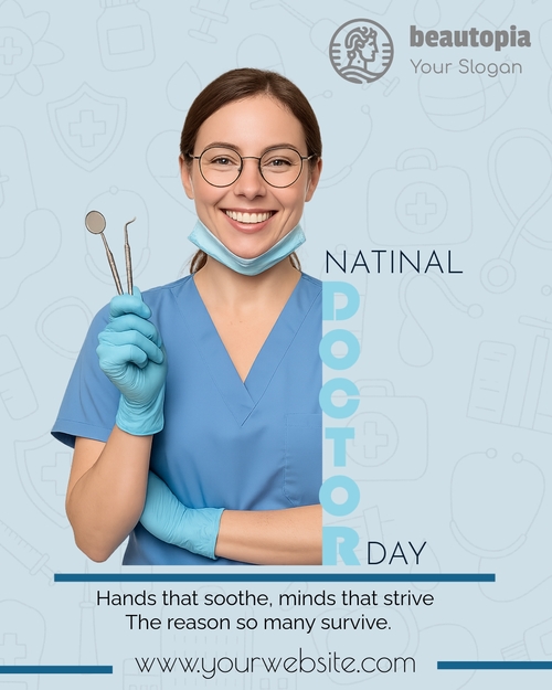 Medical Instagram post template
