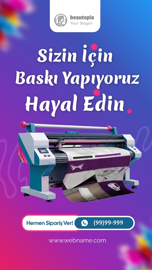 İş Instagram hikaye şablonu