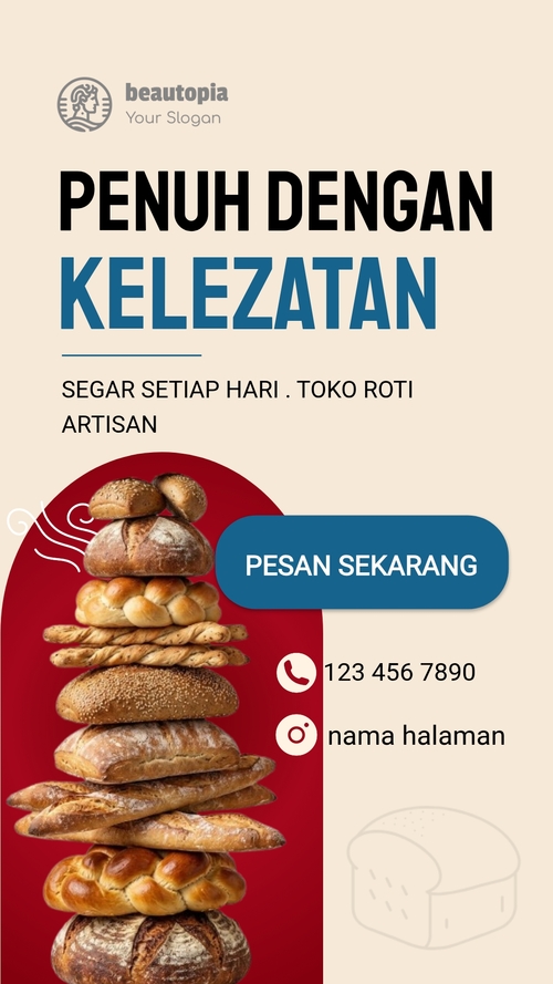 Template cerita Instagram Pabrik anggur