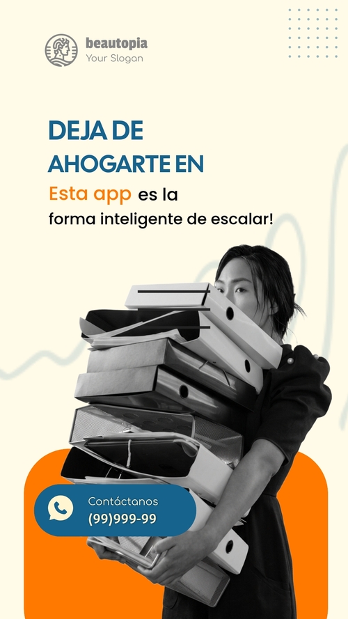Plantilla de historia de Instagram Influencer