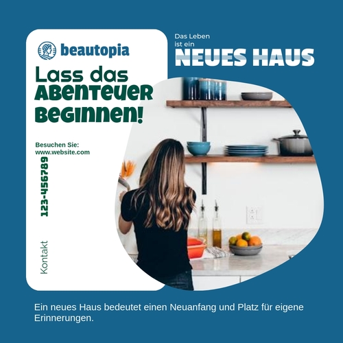 Instagram-Beitragsvorlage Immobilienmakler