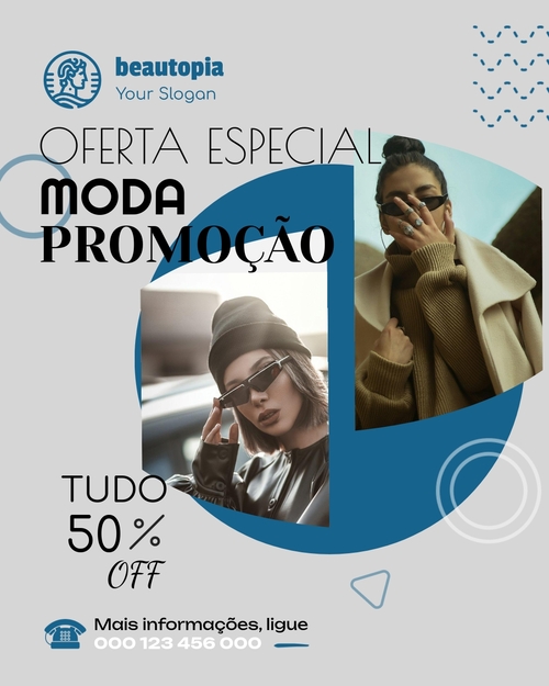 Modelo de post para Instagram Publicidade