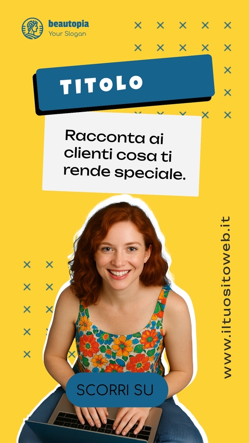 Modello storia Instagram Artista