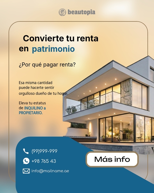 Plantilla de publicación de Instagram Agente inmobiliario