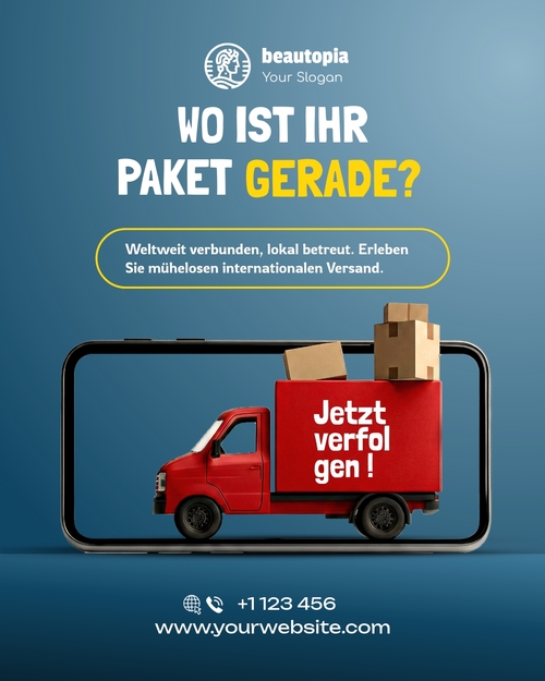Instagram-Beitragsvorlage Autohaus